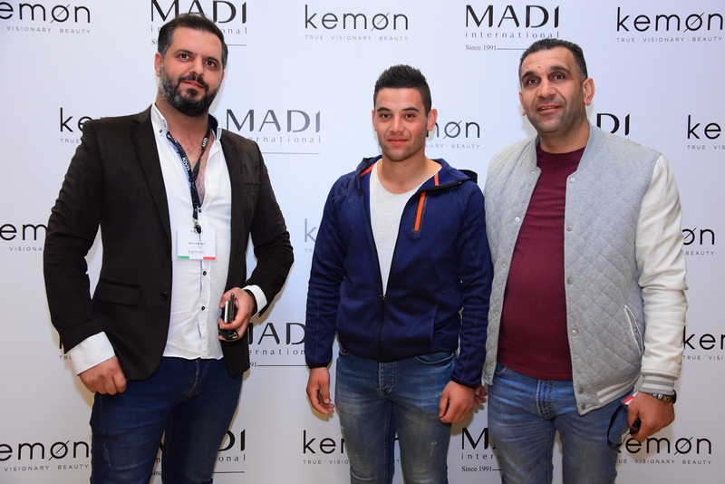 Launching of the Italian hair brand KEMON